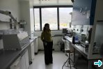 Giovanna Fragneto in the lab