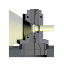 3D CAD view of the Stop-Flow observation head